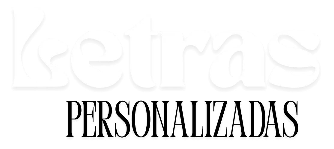Letras Personalizadas